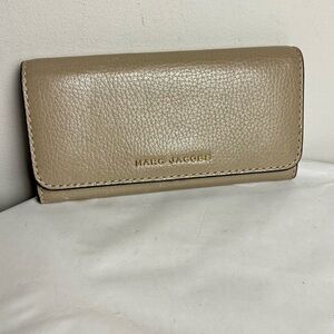 Marc Jacobs Tan Leather Bag Pebbled Texture